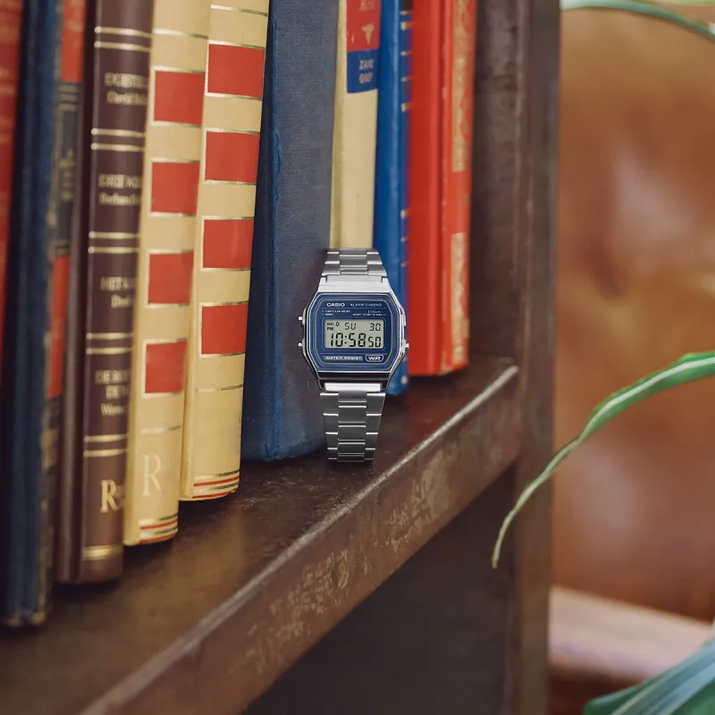 Meeste Kell Casio A158WEA-2EF Hõbedane (Ø 33 mm)